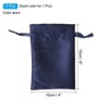 Unique Bargains Mini Smooth Soft Wedding Christmas Satin Bags with Drawstring 3 Pcs - 2 of 4