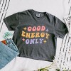 Simply Sage Market Good Energy Only Stars Boxy Crop Top - 3 of 4