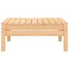 vidaXL Patio Footstool Solid Wood Pine - 3 of 4