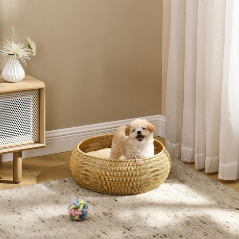 Sam's Pets Leo 19'' Dog/Cat Bed InBeige - image 1 of 4