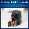 Elite Cuisine 2.3L Glass Air Fryer with Ceralast Ceramic Air Fry Rack - 4 of 4