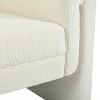 Vynxaria Modern Bouclé Upholstered Accent Chair Sleek Design, Unmatched Comfort, Versatile for Any Room - 3 of 4