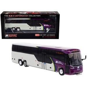 MCI D45 CRT LE Coach Bus "Valley Metro" Destination: "50 Camelback RD" 1/87 Diecast Model by Iconic Replicas - 1 of 3