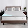 Vipbear Firm Mattress Topper Queen 3 Inch, Firm to Extra Firm Reversible Bed Topper, High-Density Memory Foam Mattress Pad with Removable Cover - 3 of 4