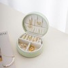 HTUTWOO Small Travel Jewelry Case Portable Jewelry Organizer Box for Necklace Rings Earrings, Travel Essentials Jewelry Storage for Women Girls - 2 of 4