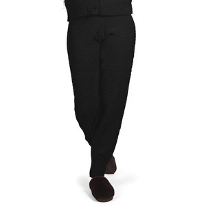 Memoi Women's Soft and Cozy Knit Casual Solid Jogger Pants - 1 of 4