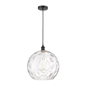 Athens Water Glass - 1 Light Pendant In Industrial Style-15.88 Inches Tall and 13 Inches Wide - 1 of 1