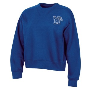 NCAA Memphis Tigers Women's Fashion Fleece Sweatshirt - 1 of 3