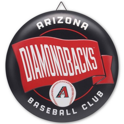 MLB Arizona Diamondbacks Metal Button Wall Art