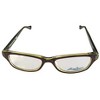 Lucky Brand Swirl Designer Eye Glasses Frame in Brown /Demo Lens 134mm Frame/53mm Lens Width - 2 of 4