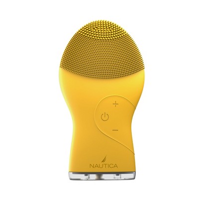 Nautica PC120 Sonic Facial Cleansing Brush Made with Ultra Hygienic Soft Silicone, Waterproof and Rechargeable Face Scrub Brush for Men & Women