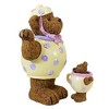 Boyds Bears 11.0 Inch Mrs. Stout With Lil' Steamy Bearstone Set Of 2 Figurines - 3 of 3