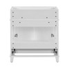 YOOCOZZ Wooden Retro Bathroom Vanity with Ceramic Sink, Storage Cabinet and Drawers - 3 of 4
