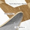 Entryway Runner Rug – Modern Checkered Washable Stain-Resistant Non-Slip Minimalist Plaid Carpet for Hallways Kitchen Laundry. - 3 of 4