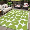 Lahome New Style Series Outdoor Plastic Straw Rug-Waterproof Reversible Mat for Patio, Backyard, Camping, RV Awning - 3 of 4