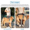 Pet Dog Carry Sling,Pet Legs Support Rehabilitation Lift Harness For Disabled Injured Elderly Dog Joint Injuries Arthritis - 4 of 4
