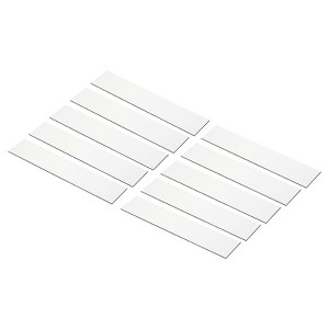 Unique Bargains Laser Printing Personalized Blank Engraving Name Plate 10 Pcs - 1 of 4