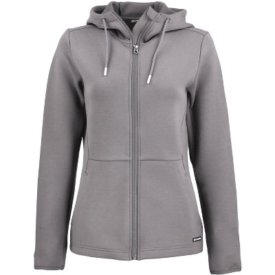 Cutter & Buck Roam Epic Comfort Recycled Womens Full Zip Hooded Jacket