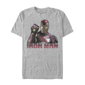 Men's Marvel Avengers: Endgame I Am Iron Man T-Shirt - 1 of 4