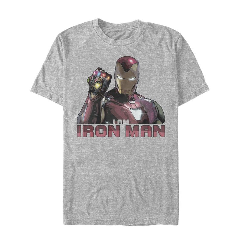 Men's Marvel Avengers: Endgame I Am Iron Man T-Shirt, 1 of 5