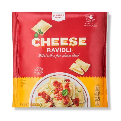 Square Cheese Frozen Ravioli 25oz Market Pantry Target