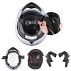 AHR Modular Full Face Motorcycle Helmet Flip up Dual Visor Motocross DOT S/M/L/XL/XXL - 4 of 4