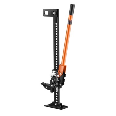 Yukimo 34" Off-Road Farm Jack - 7000LBS (3.18Ton) High Lift Hoist, 5.12"-28" Lift Range for Tractors/Vehicles/Winching/Pulling (Structural Steel)