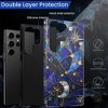 BONGEEK Case Compatible with Samsung Galaxy S25 Ultra,Scratch Resistant Hybrid 2-Layer Hard Shell Bright Phone Case,Celestial Starry Night Moon Stars - 4 of 4