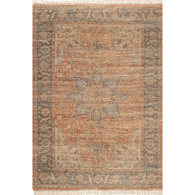 Nuloom Lennox Persian Medallion Tassel Area Rug