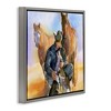 Stupell Industries Cowboy & Animals Watercolor, 25" x 25" - 3 of 4