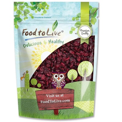 Dried Cranberries - by Food To Live