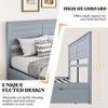 AMERLIFE Bed Frame with Headboard, Platform Beds with 4 Storage Drawers - 4 of 4