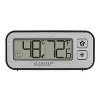 La Crosse Technology® Battery-Powered Mini Digital Alarm Clock with Comfort Meter, Indoor Temperature, and Humidity in Multicolored - 2 of 4