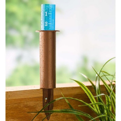 Wind & Weather Floating Rain Gauge with Deck Mount
