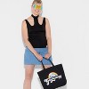 Pride Adult Cutout Fashion Tank Top - Black - 3 of 3