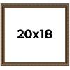 PosterPalooza | Sculpted Gold Picture Frame - UV Acrylic, Backing Board, Hanging Hardware Included - 2 of 4