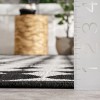 Nuloom Valery Black & White Checkered Indoor and Outdoor Patio Area Rug - 3 of 4