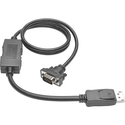 Tripp Lite 10ft DisplayPort to VGA / DP to VGA Adapter Active Converter with Latches DP 1.2 M/M