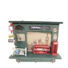Old Modern Handicrafts London Bus Shadow Box – Vintage Wall Decor with Phone Booth, Hooks & Bottle Opener, 16.5" - 4 of 4
