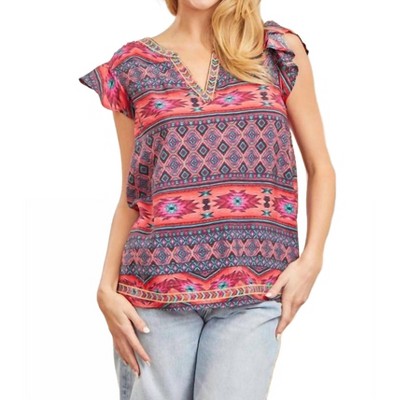 Women's Tessa Blouse - PLUS - Savannah Jane