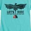 Girls' - How to Train Your Dragon - Lets Ride Fitted Short Sleeve Graphic T-Shirt - 2 of 4