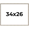 PosterPalooza | Classic Modern Silver Picture Frame - UV Acrylic, Backing Board, Hanging Hardware Included - 2 of 4