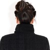 Anna-Kaci Women's Ribbed Knit Neck Warmer with Fleece Lining for Winter Warmth and Comfort - 4 of 4