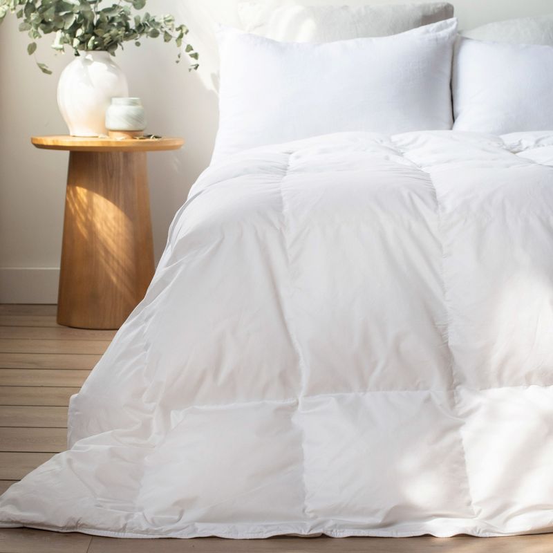 All Season Luxury White Duck Down Duvet Comforter Insert | BOKSER HOME, 6 of 16