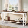 Tribesigns 70.87 Inches Extra Long Sofa Table with 2-Tier Storage - 4 of 4