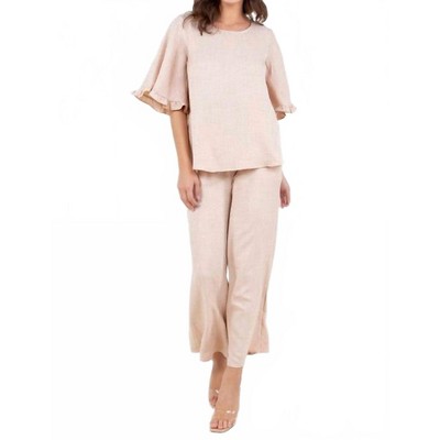 Women's Wide Leg Woven Pant - LTX Sportswear