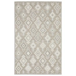 Captiv8e Designs Tiana Global Medallions Beige/Gray Rug - 1 of 4