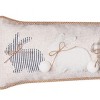 C&F Home 9" x 36" Spring Easter Bunnies Rabbits w/ Tufted Tails Long Decorative Accent Throw Pillow - 3 of 4