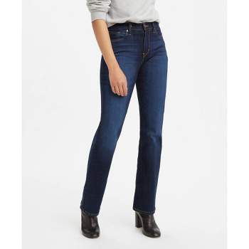Levi's® Women's High-rise Wedgie Straight Cropped Jeans - Turned On Me 29 :  Target