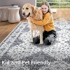 Machine Washable Vintage Rug – Soft Low Pile, Non-Slip, Stain-Resistant, Non-Shedding Carpet for Living Room, Bedroom - 4 of 4